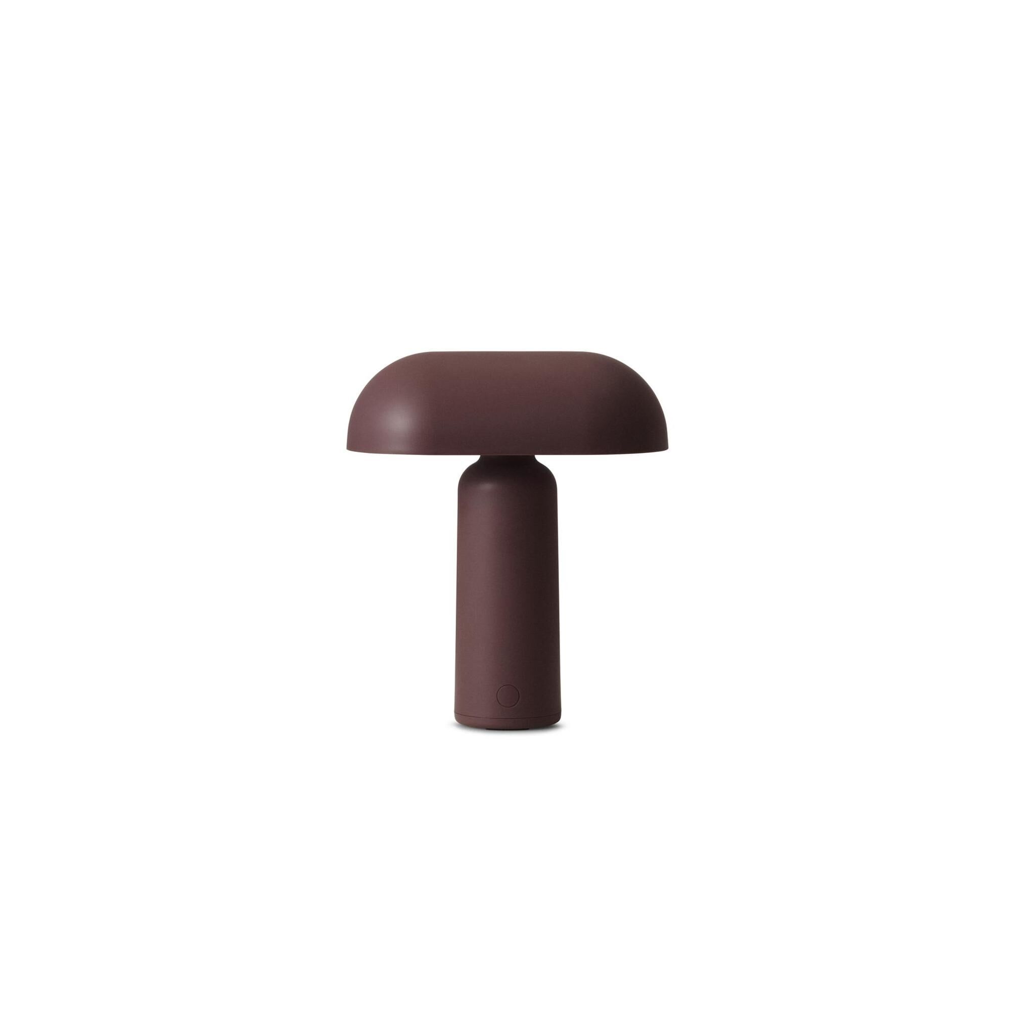 Porta Transportabel Lampe Brun