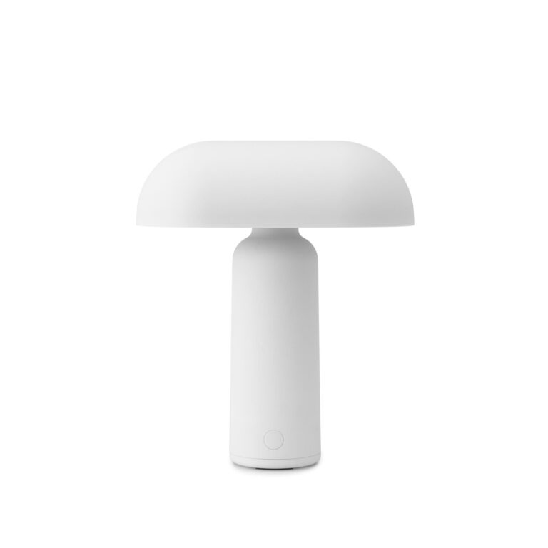 Porta Transportabel Lampe Hvid