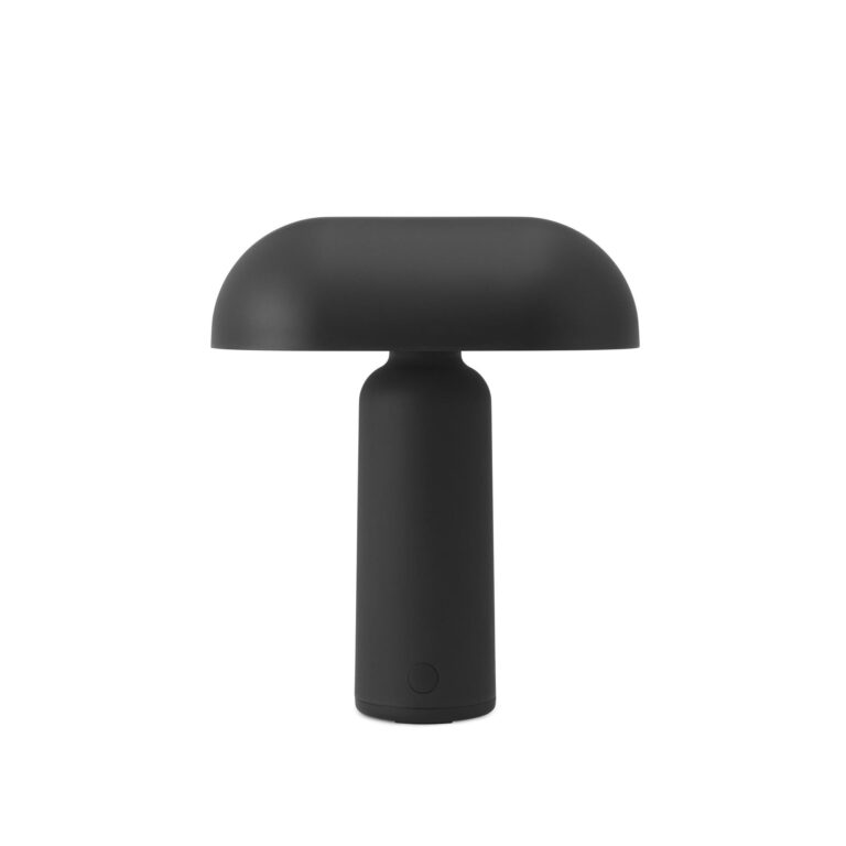 Porta Transportabel Lampe Sort