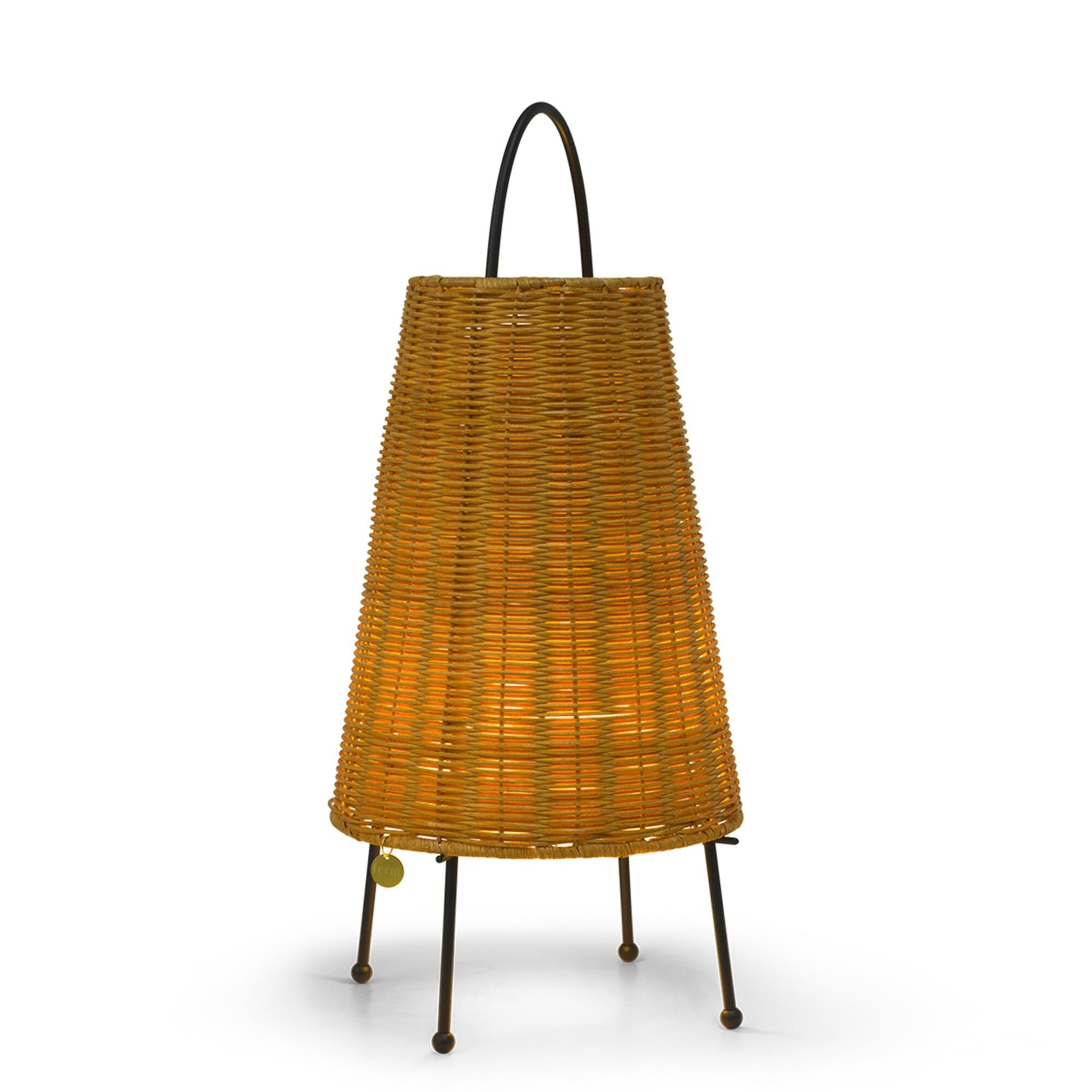 Porti Braided Transportabel Lampe Natural