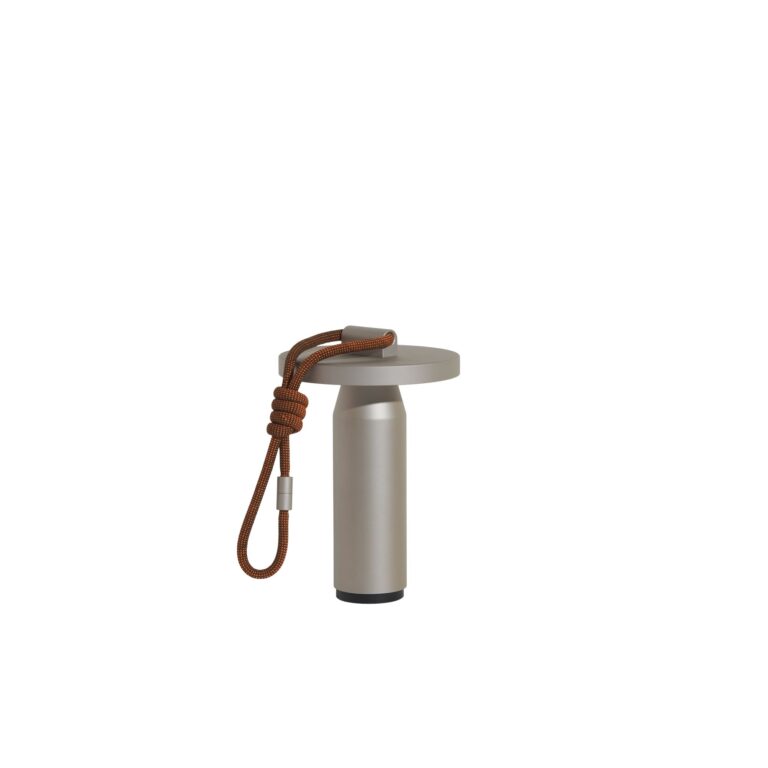 QUASAR Transportabel Lampe Grå