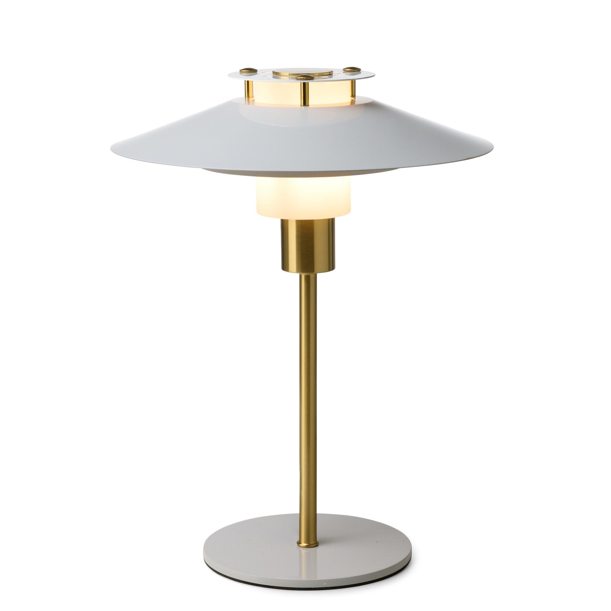 Rivoli bordlampe grå