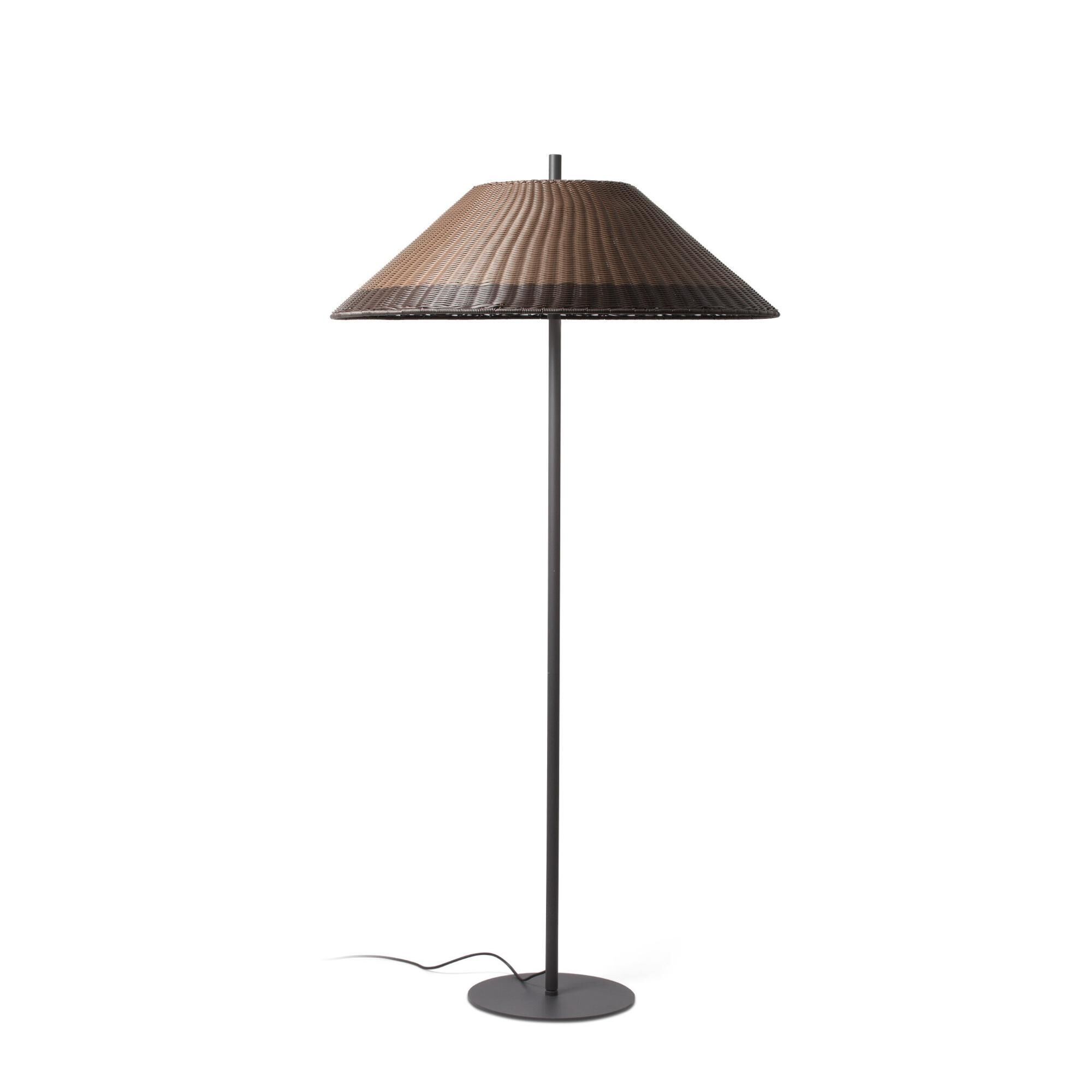 SAIGON OUT 2M W100 Gulvlampe Grå/Brun
