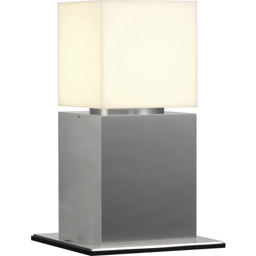 SLV Square 30 havelampe, rustfri stål