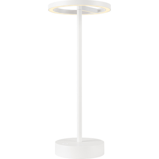 SLV Vinolina One genopladelig bordlampe, hvid