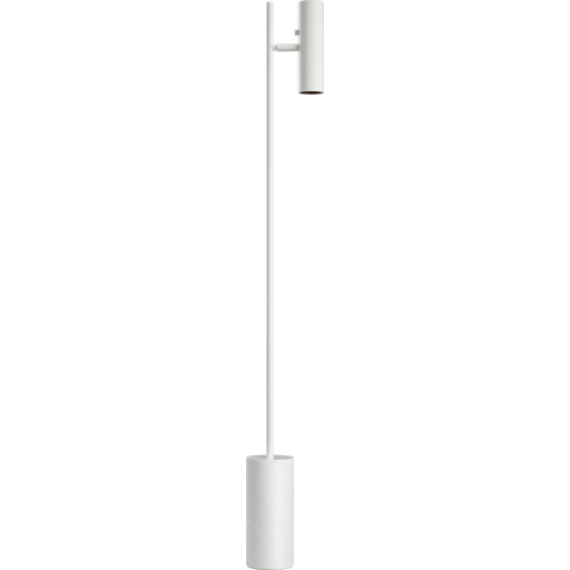 Sackit Expo gulvlampe, hvid
