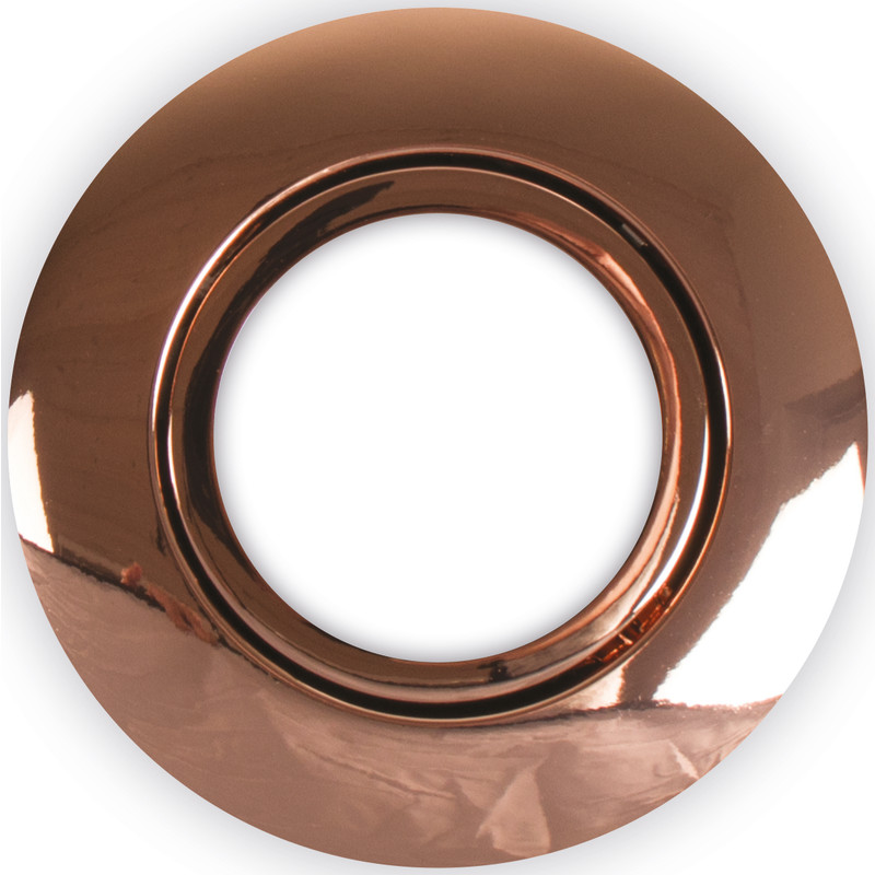 Scan Products Luna Low Profile frontring, rund, kobber