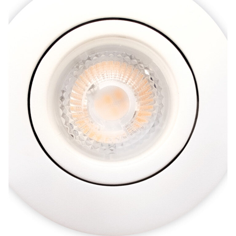 Scan Products Luna Quick Install 2.0 indbygningsspot, 2700K, mat hvid