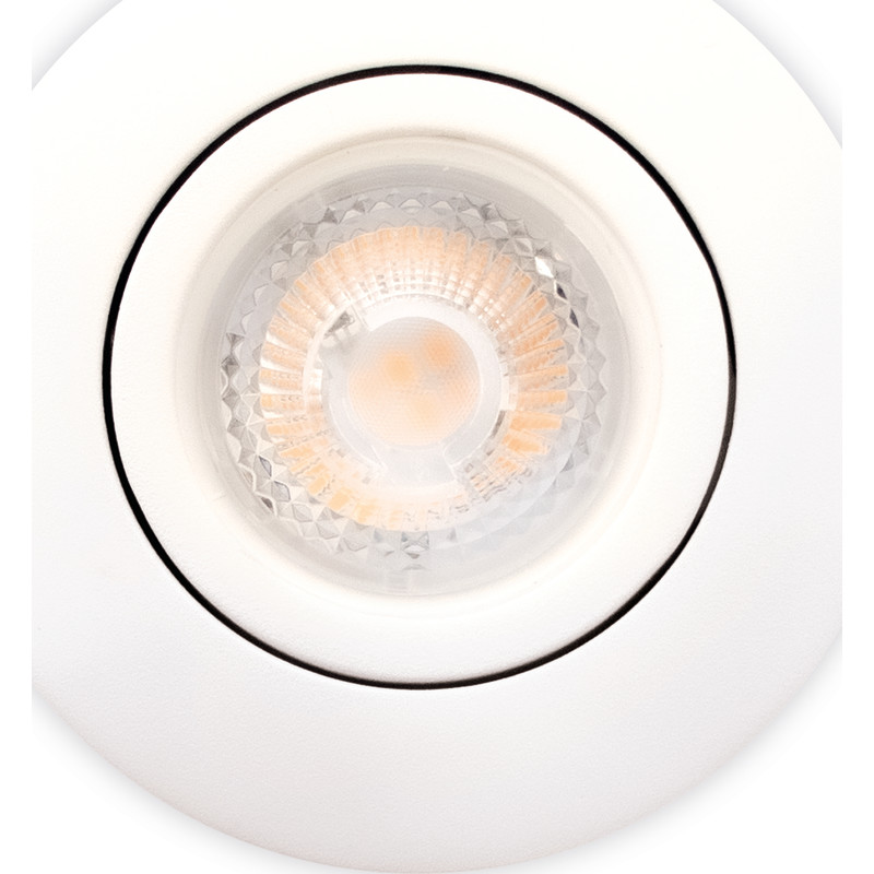 Scan Products Luna Quick Install 2.0 indbygningsspot, 2700K, mat hvid