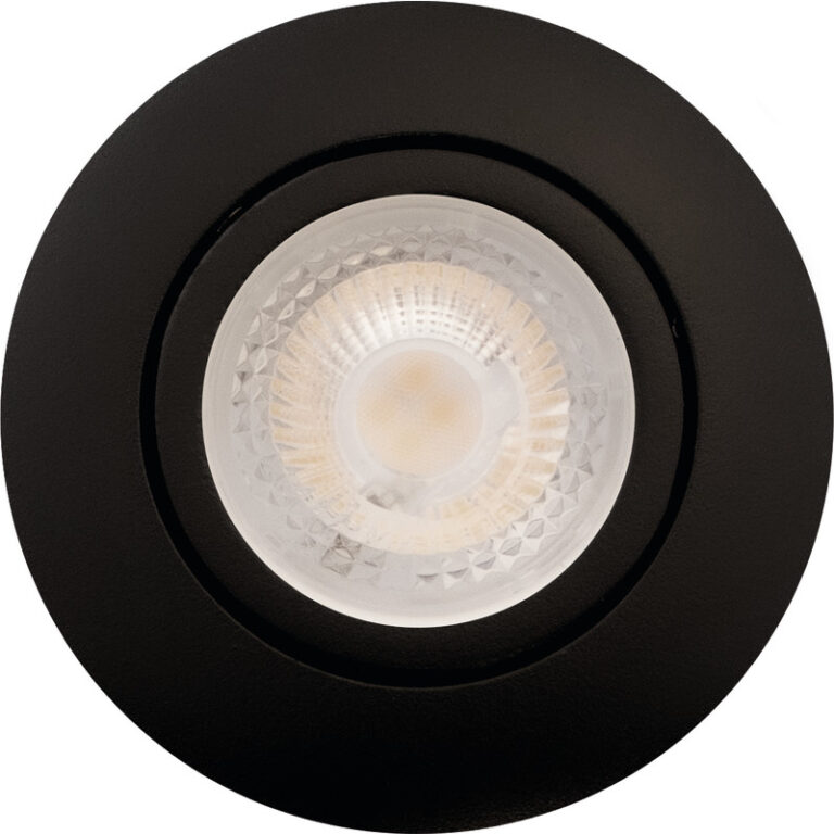 Scan Products Luna Quick Install 2.0 indbygningsspot, 3000K, mat sort