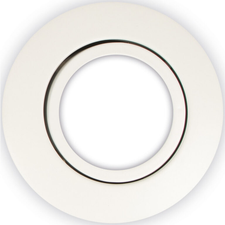 Scan Products Luna Quick Install frontring, rund, hvid
