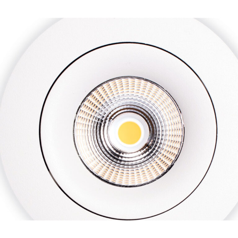 Scan Products Sabina Low Profile indbygningsspot, mat hvid, 2700K