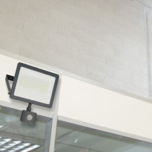 Schneider Electric Mureva LED projektør m/sensor - 50W