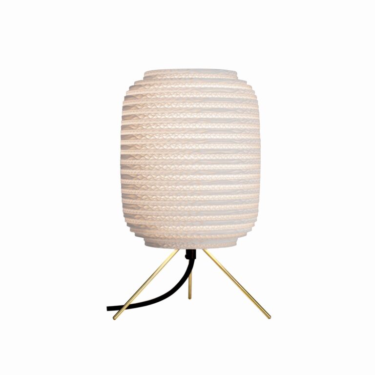 Scraplight Ausi Bordlampe Hvid
