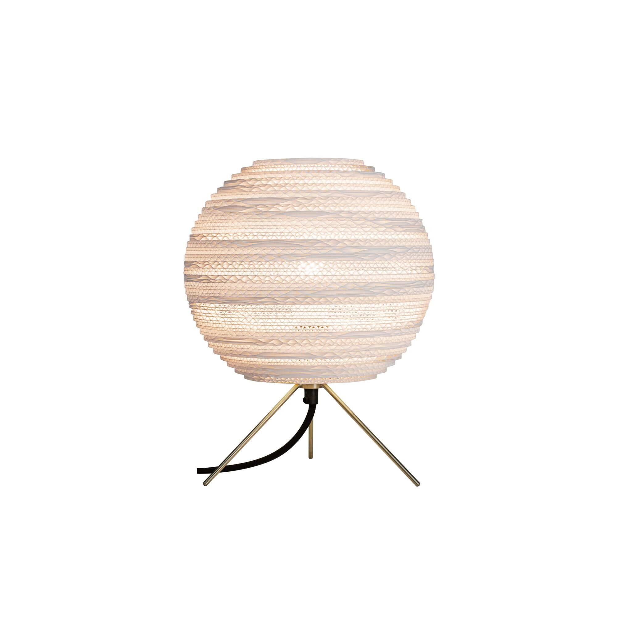 Scraplight Moon Bordlampe Hvid