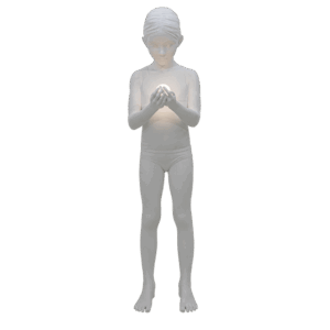 Seletti Inner Glow Gulvlampe Hvid