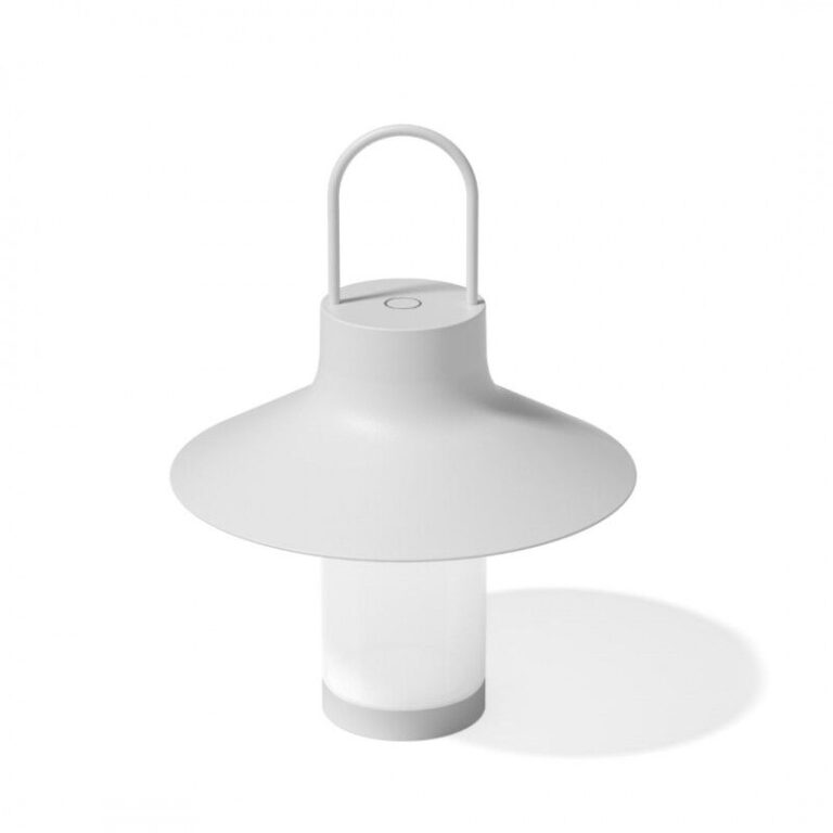 Shadow L Transportabel Lampe Hvid