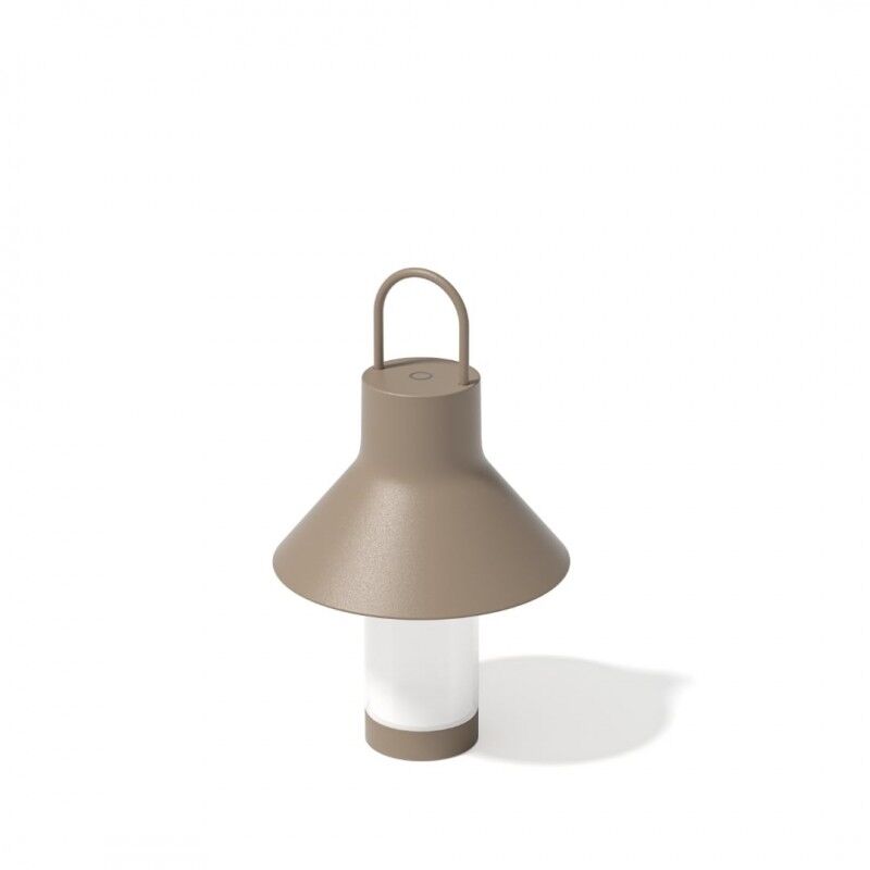 Shadow S Transportabel Lampe Grå Beige