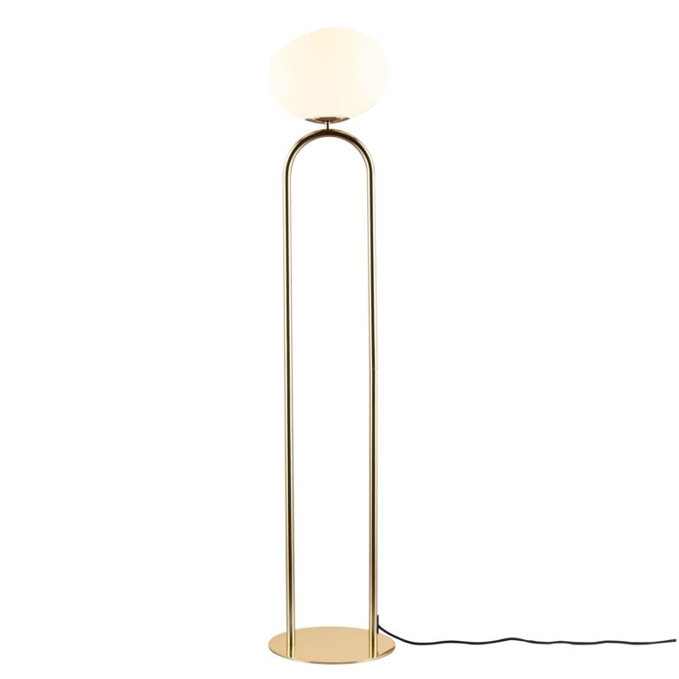 Shapes Gulvlampe Messing