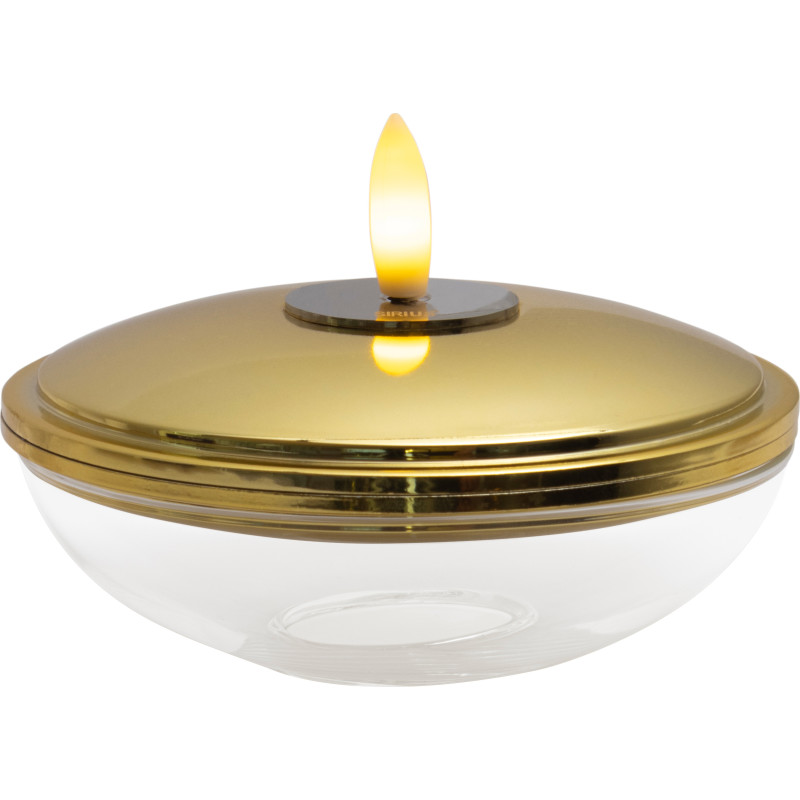 Sirius Lia genopladelig lys, guld