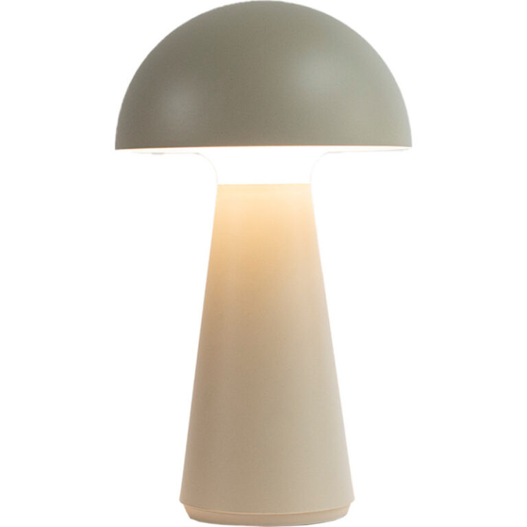 Sirius Sam genopladelig bordlampe, grå