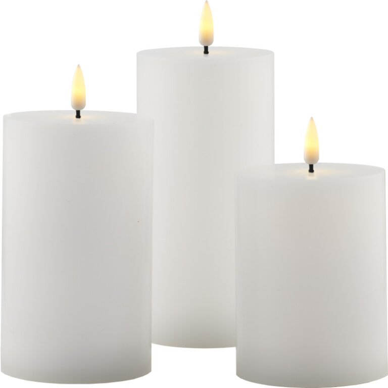 Sirius Sille Exclusive LED bloklys, batteri, hvid