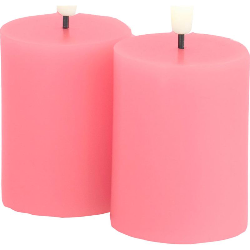 Sirius Sille LED bloklys, batteri, rosa
