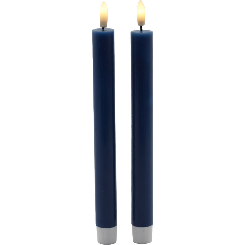 Sirius Sille LED kronelys, batteri, mørkeblå