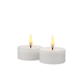 Sirius Sille genopladelig fyrfadslys - 2 stk