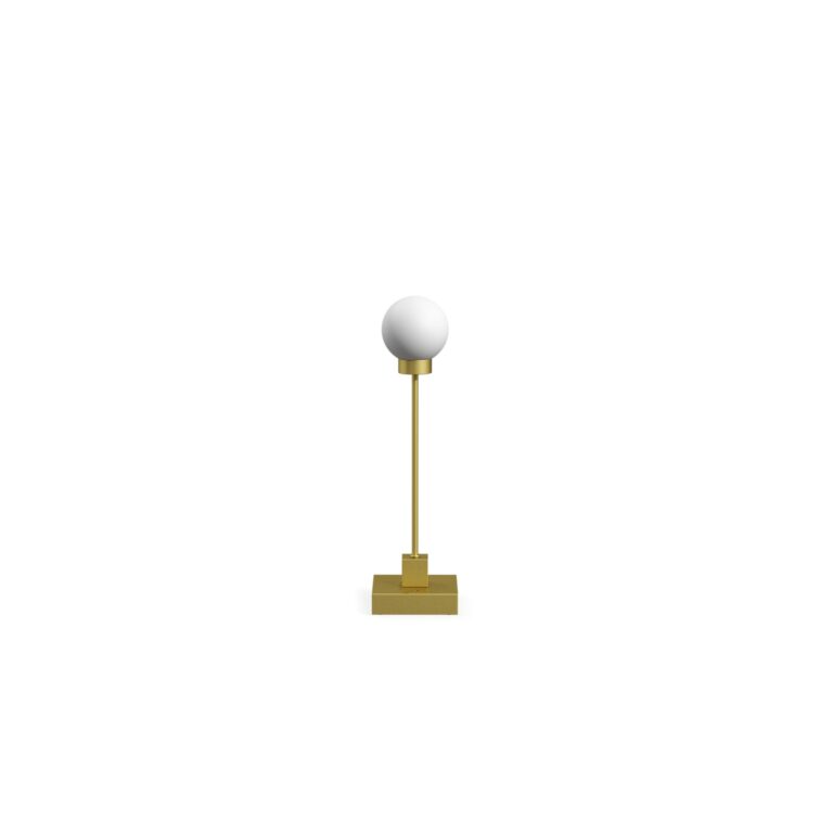 Snowball Transportabel Lampe Messing