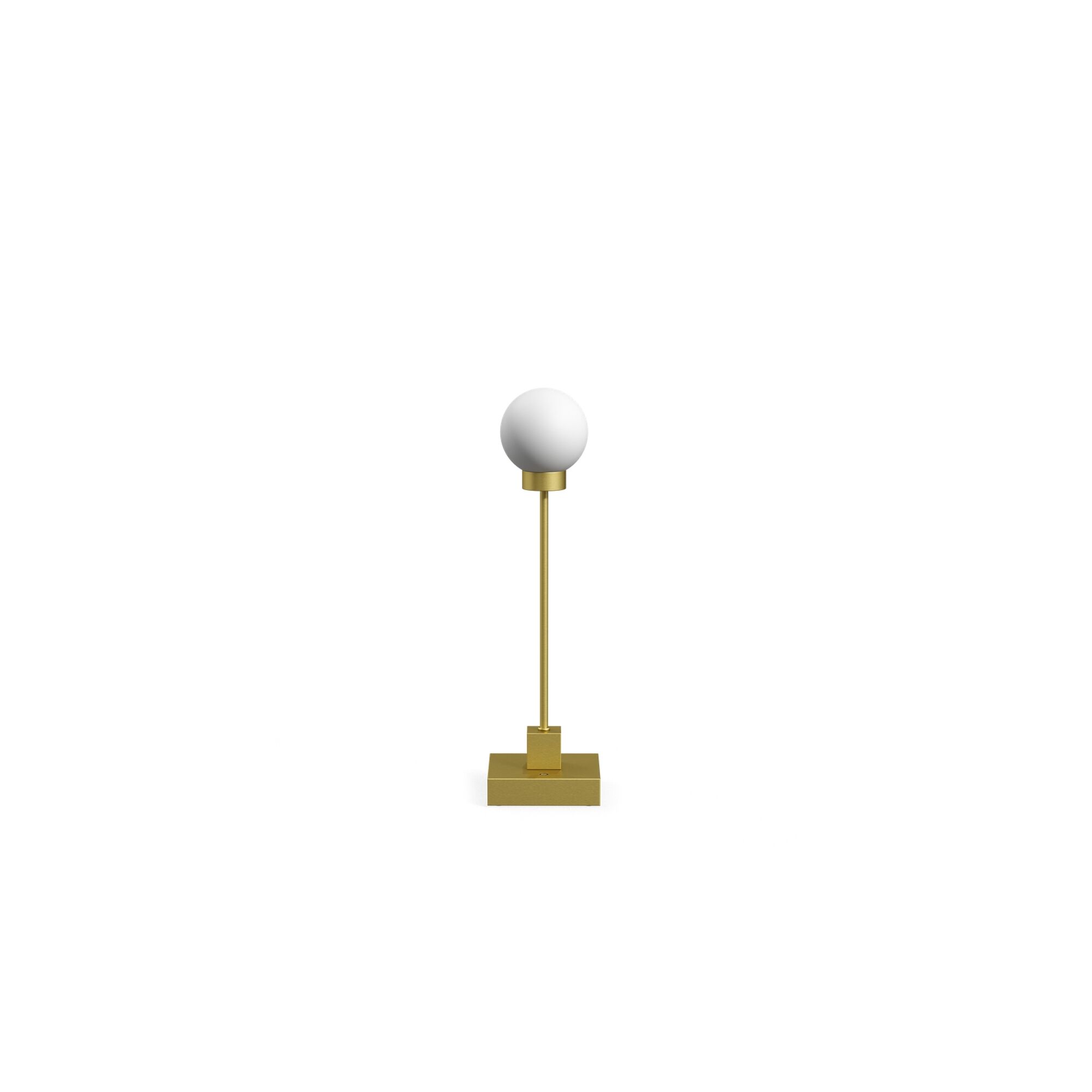 Snowball Transportabel Lampe Messing