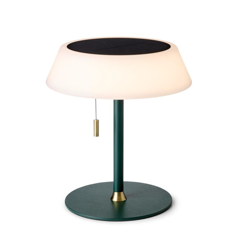 Solar Transportabel Lampe Mørkegrøn