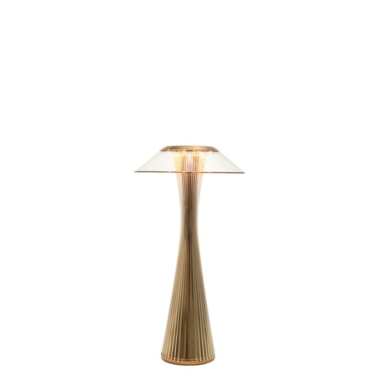 Space Bordlampe Guld