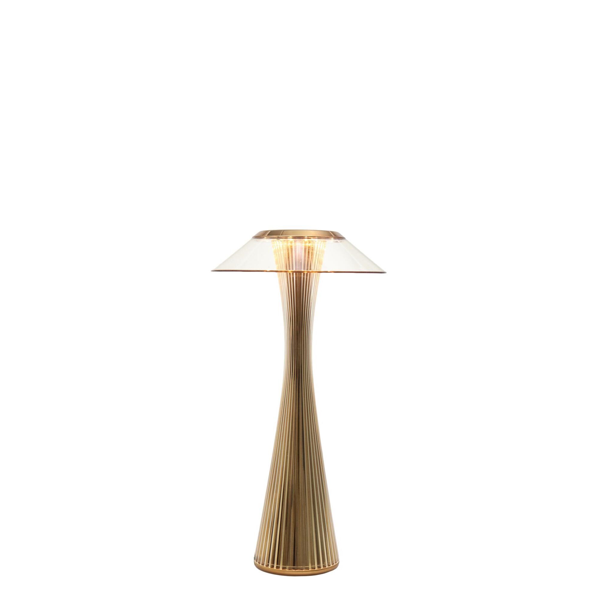 Space Bordlampe Guld