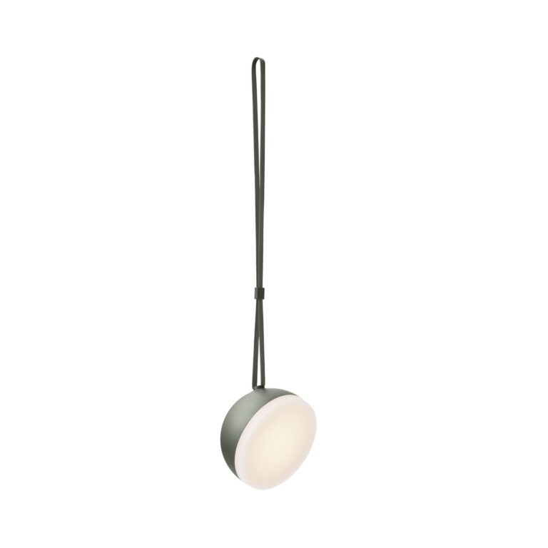 Sphere Transportabel Lampe Dyb Grøn