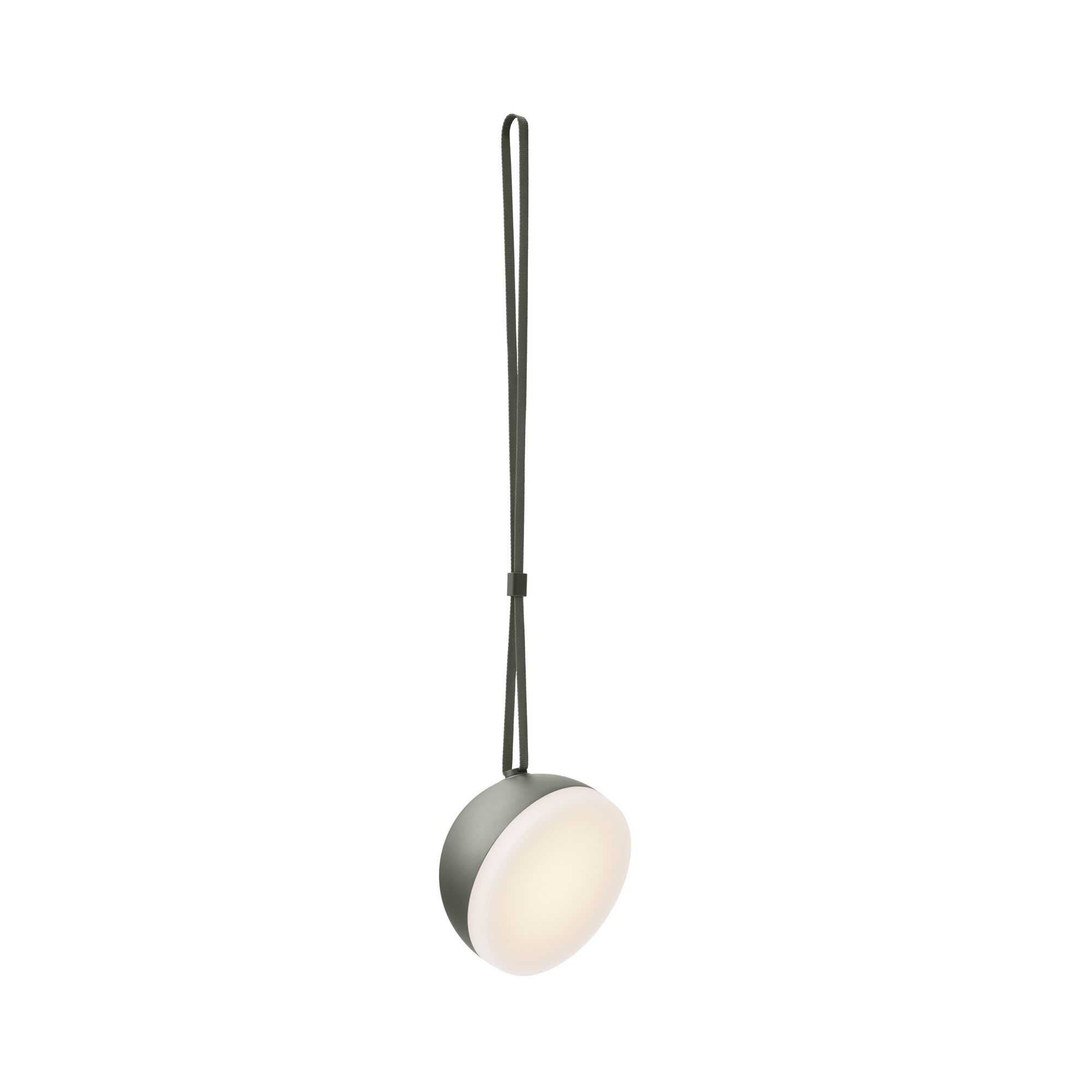 Sphere Transportabel Lampe Dyb Grøn