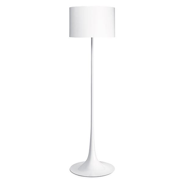 Spun Light F Gulvlampe Hvid