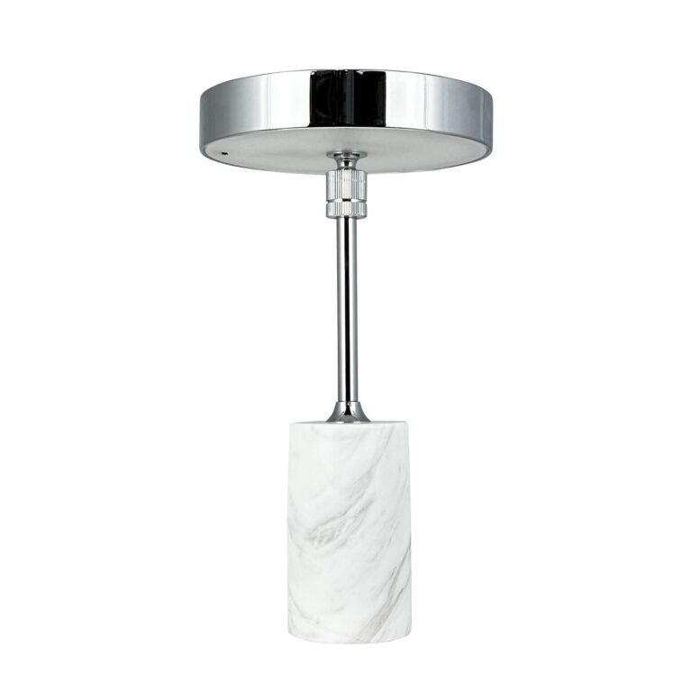 Starlight Bordlampe Krom/Hvid Marmor