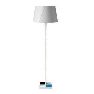 TATO De-Lux D4 Gulvlampe Blå & Mat Hvid