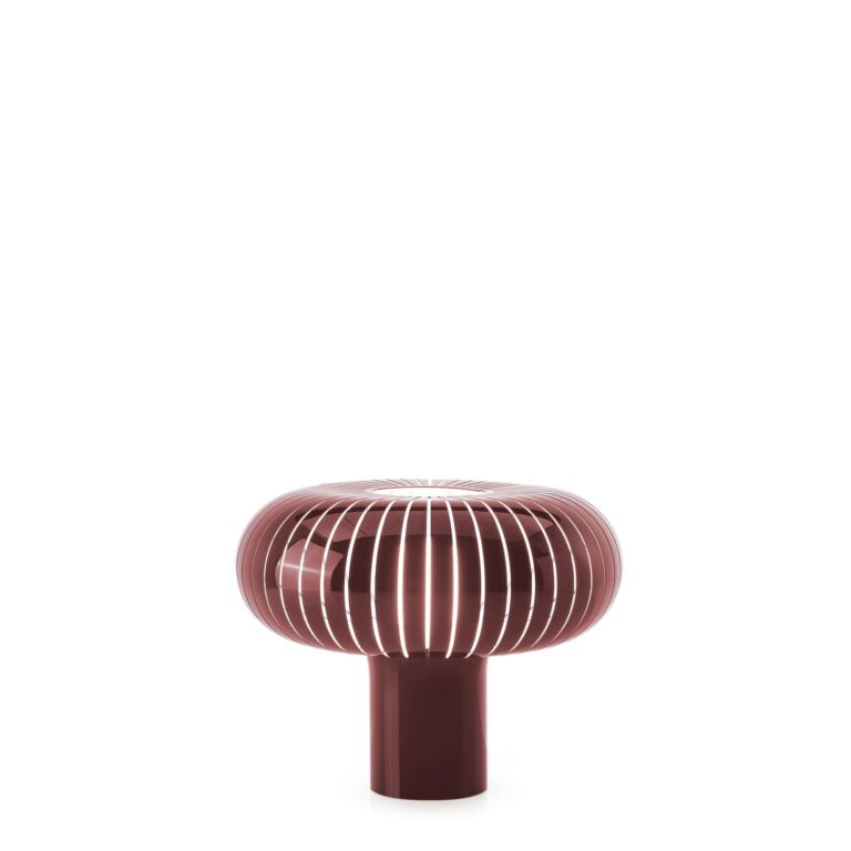 TERESA Bordlampe Burgundy