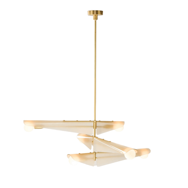 Tala Sycamore 3 Loftlampe Messing/Dusk Pink