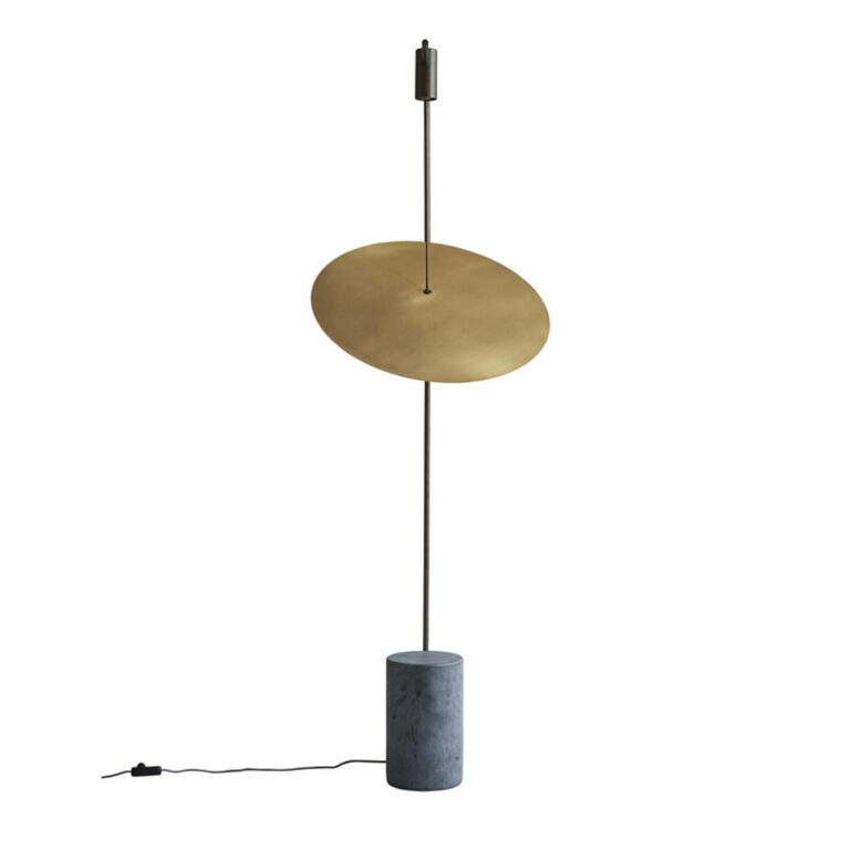 The Moon Gulvlampe Messing