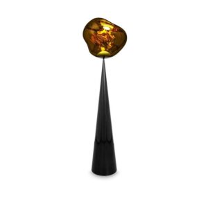 Tom Dixon Melt Cone Fat Gulvlampe Guld