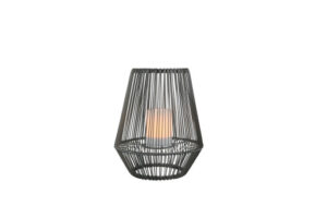 Trio Lighting Mineros solcelle bordlampe - Ø30,5-grå