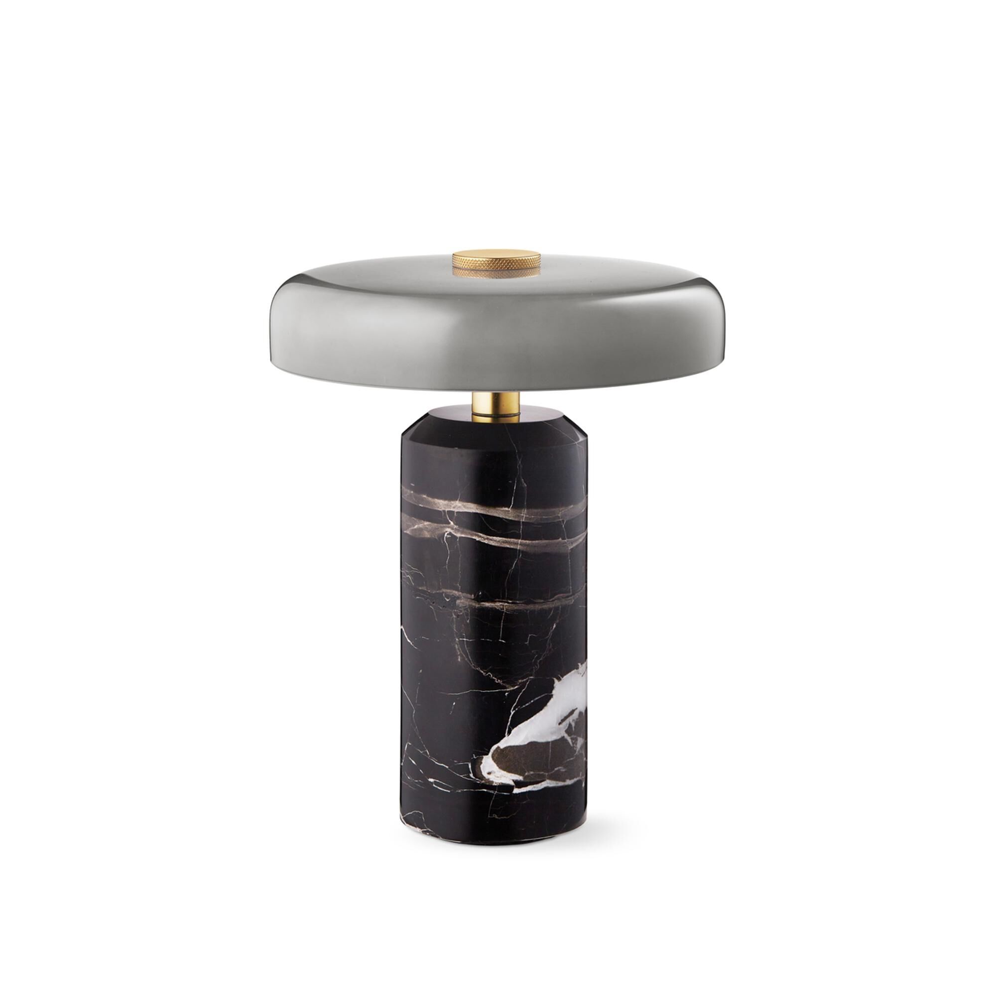 Trip Transportabel Lampe Ash Marble/Grå