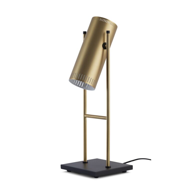 Trombone Bordlampe Messing