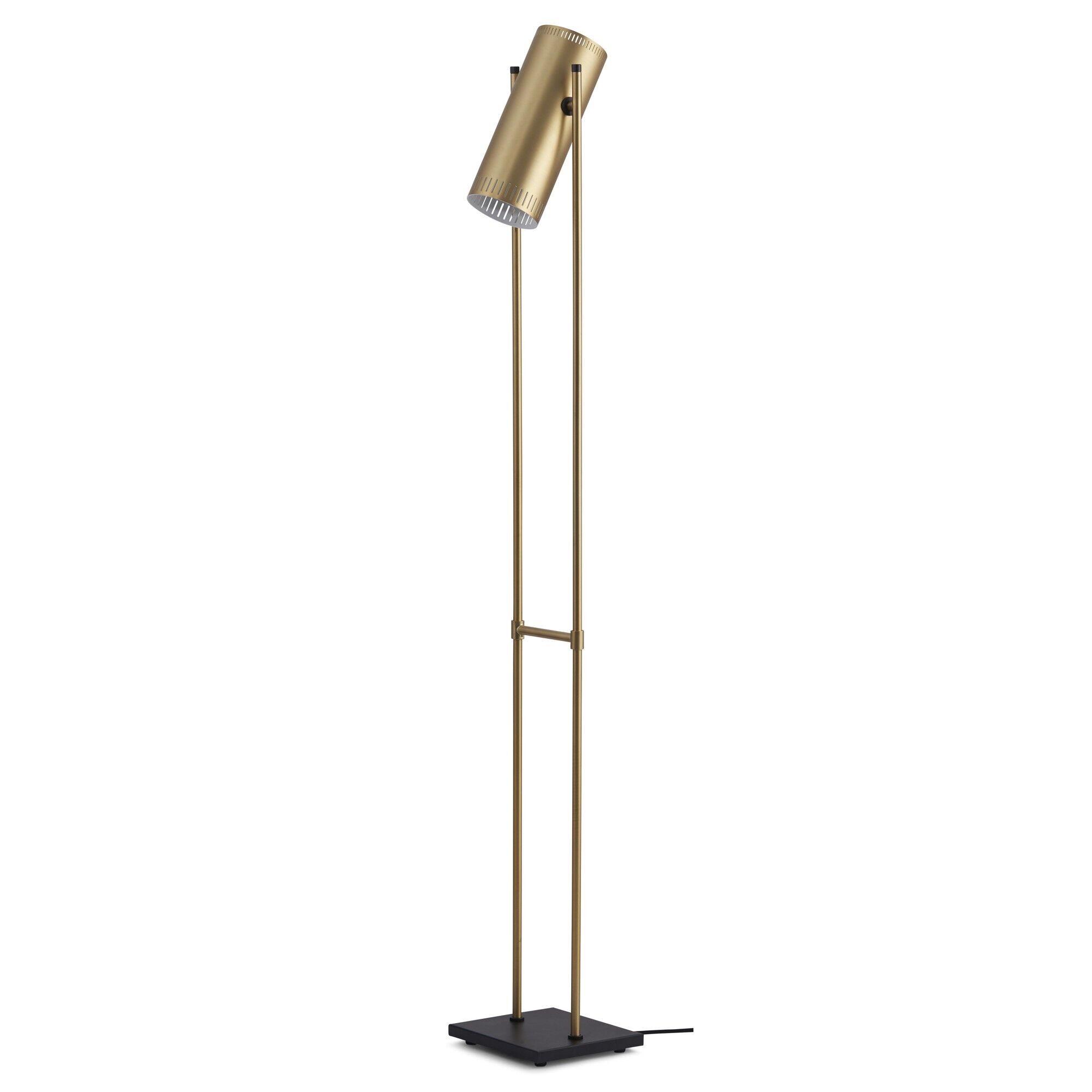 Trombone Gulvlampe Messing