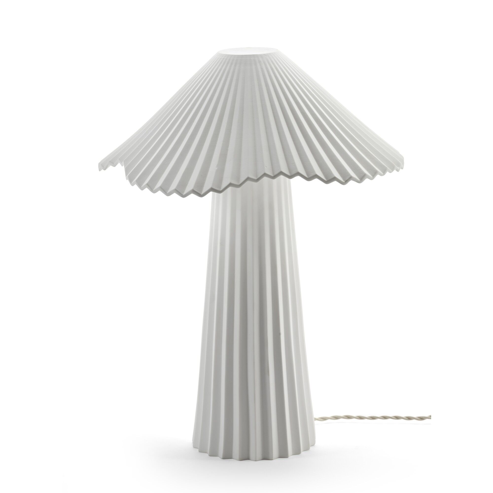 Uala Bordlampe Stor Hvid