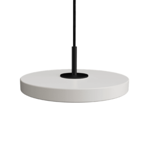 Umage Asteria Micro Pendel Med Lysdæmper Nuance Mist/Sort Top
