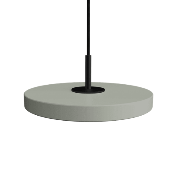Umage Asteria Micro Pendel Med Lysdæmper Nuance Olive/Sort Top